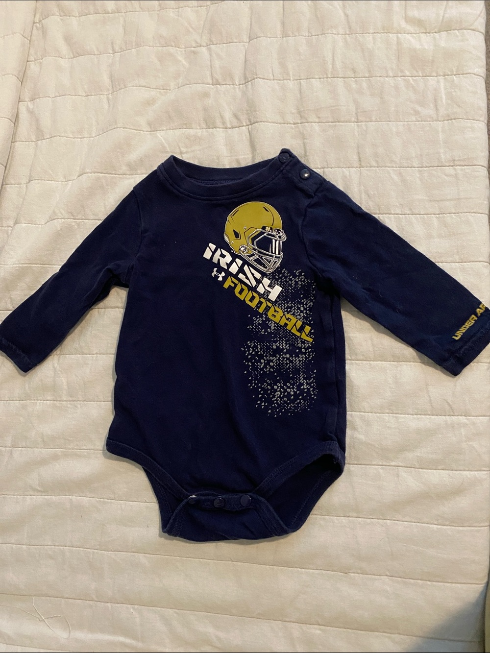 Under Armour Notre Dame Onesie